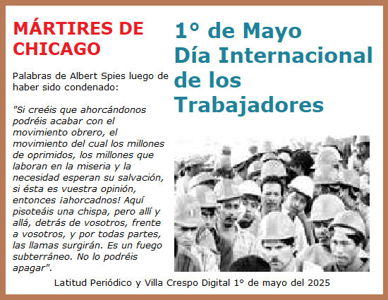 1 DE MAYO MARTIRES